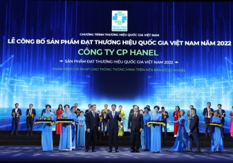 HANEL ĐẠT THƯƠNG HIỆU QUỐC GIA VIỆT NAM NĂM 2022 VỚI PHẦN MỀM GIẢI PHÁP GIAO THÔNG THÔNG MINH TRÊN NỀN BẢN ĐỒ SỐ 